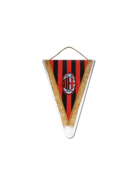 Gagliardetto triangolare medio con logo ufficiale MILAN